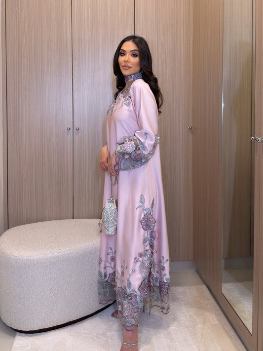 DROP 02: Blush Garden Bisht Set