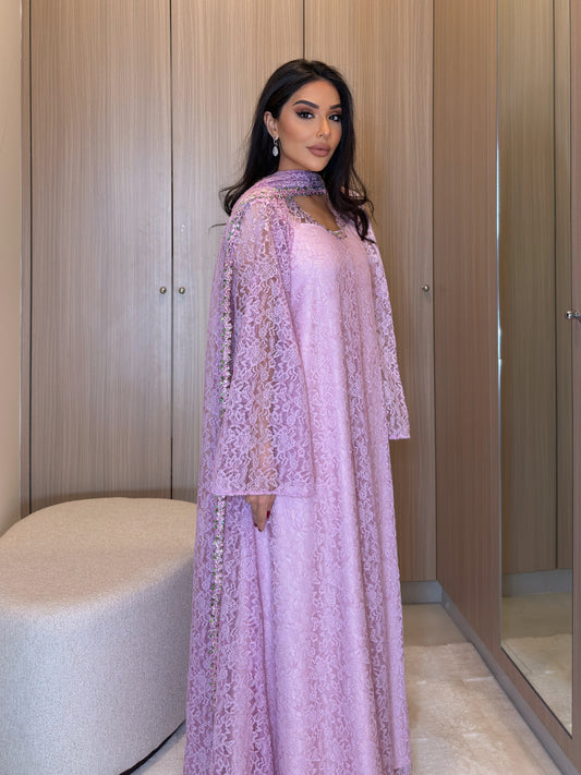 DROP 01 : Rose Lace Crystal Set