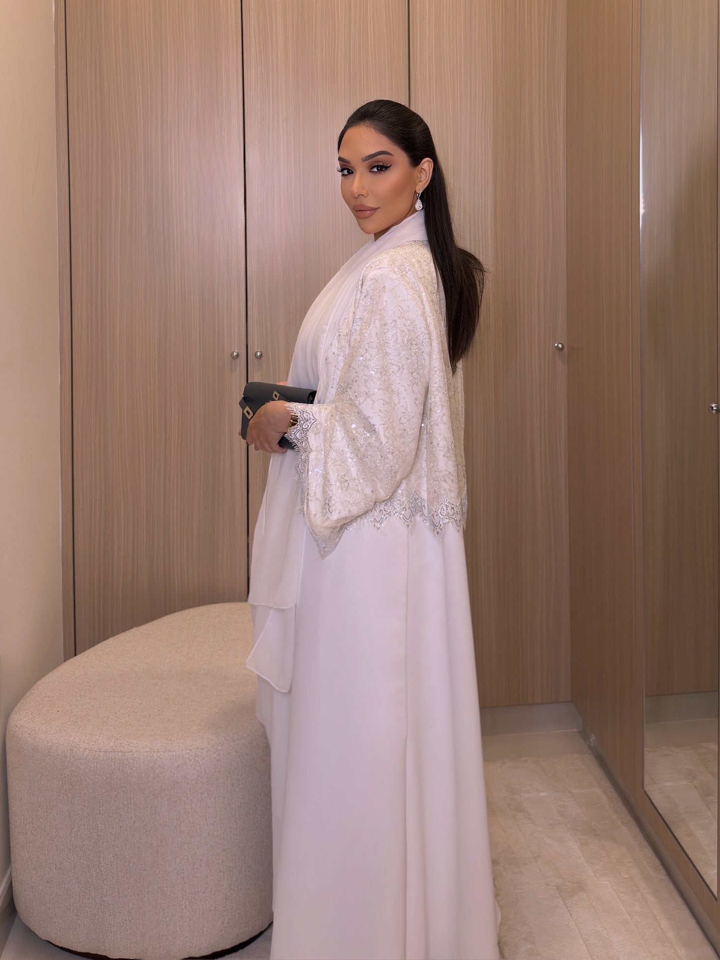 Elan Icicle abaya
