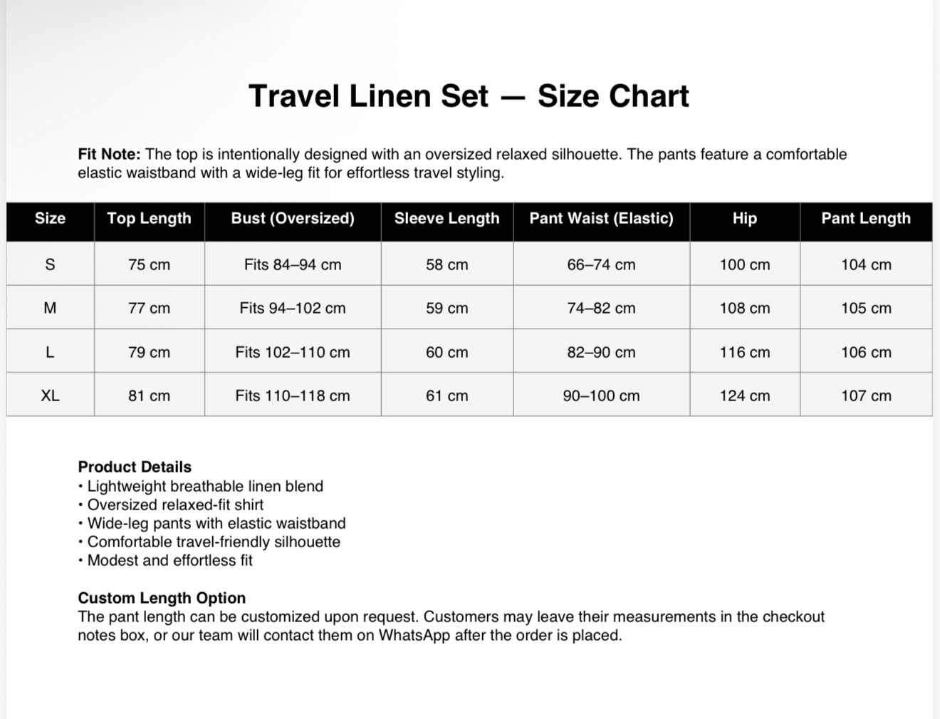 Melodie Linen Set