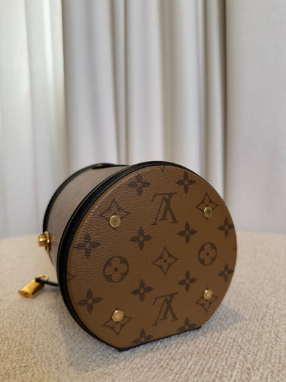 Louis Vuitton Cannes Monogram Reverse vanity bag base view